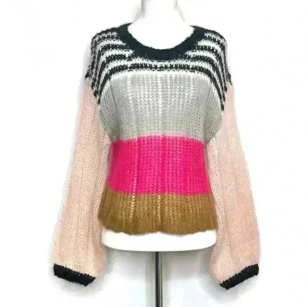 Tucker + Tate Stripe Slouch Sweater‎ Top Size Medium (8/10)